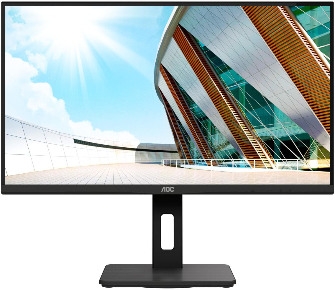 AOC Монитор AOC 28" Value Line U28P2A черный IPS LED 16:9 HDMI M/M матовая HAS Piv 300cd 178гр/178гр 3840x2160 60Hz DP FHD USB 6.764кг U28P2A