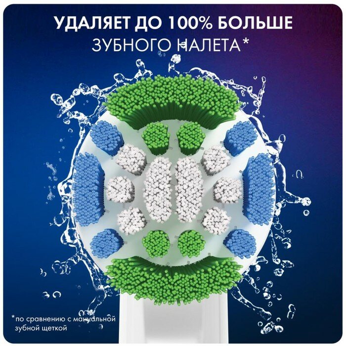 Oral-B Насадка ORAL-B EB20RB, для зубной щетки Precision Clean, 4 шт - фотография № 6