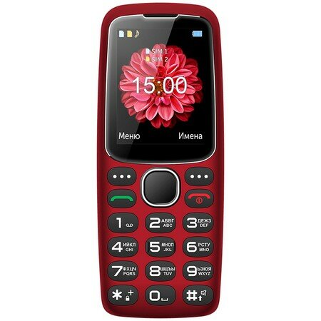 Мобильные телефоны TEXET TM-B 307 красный
