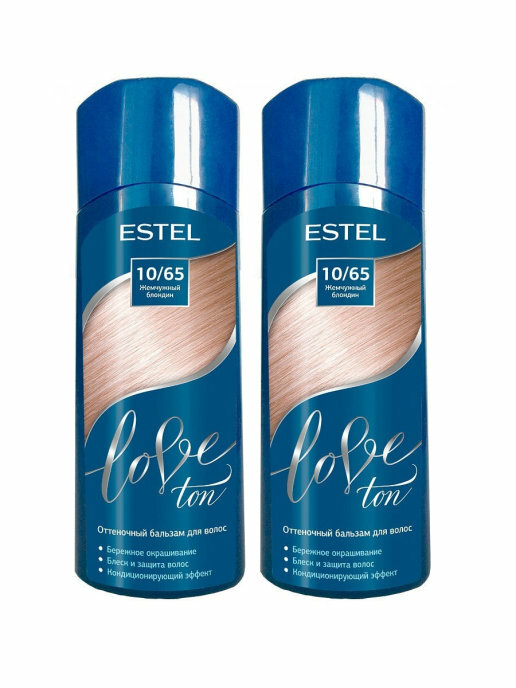 Эстель / Estel Love Ton - Оттеночный бальзам для волос тон 10/65 Жемчужный блондин 150 мл