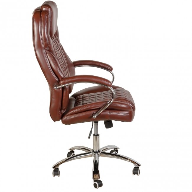 Кресло компьютерное RT-514-1/MF-515 Меб-фф 406078, MF-514 brown (DK) - фото №3
