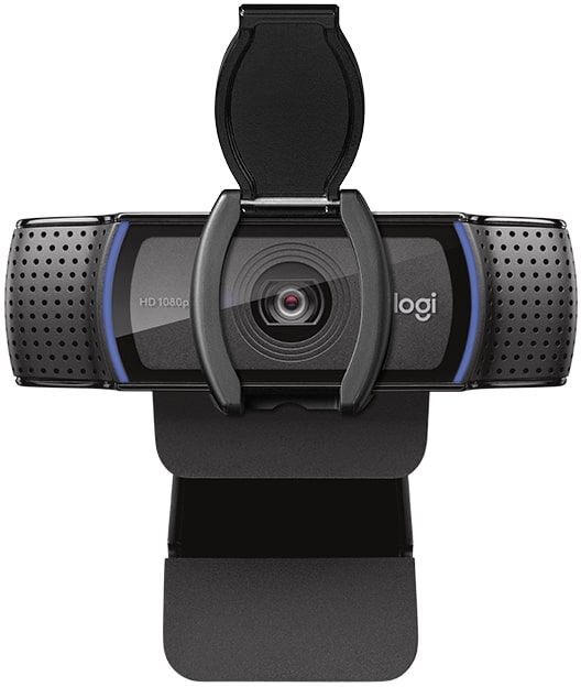 Web-камера LOGITECH HD Pro Webcam C920S, черный