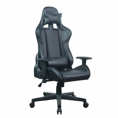 Кресло компьютерное BRABIX "GT Carbon GM-115" черное