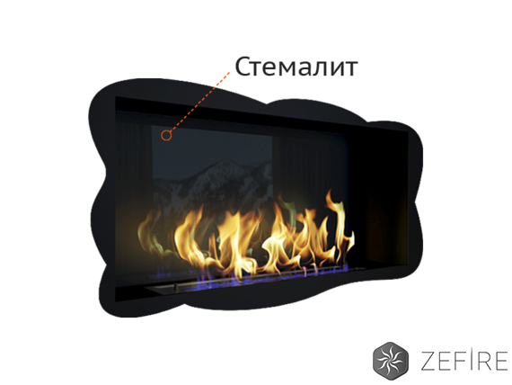 Стемалит для биокамина ZeFire Constant 1200