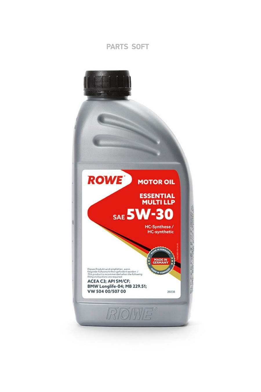 ROWE 20238-177-2A Масло моторное ROWE ESSENTIAL MULTI LLP SAE 5W-30 (1 л.)