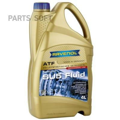 RAVENOL 4014835743892 Масло трансмиссионное ATF SU5 Fluid (4л)