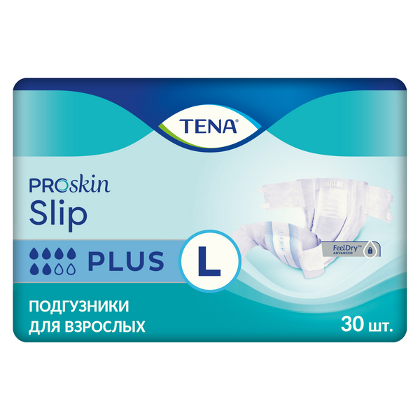 Tena Slip Plus /    -    , L, 30 .