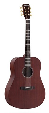 STARSUN MF40 All-Mahogany акустическая гитара, цвет натуральный