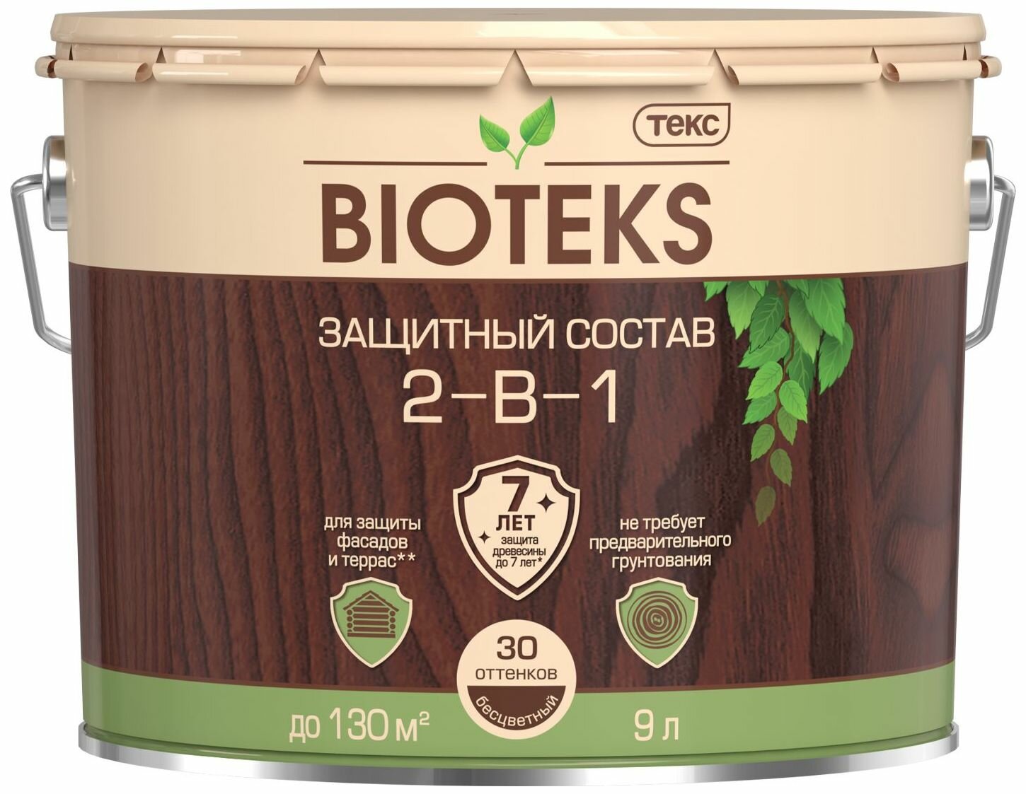 ТЕКС пропитка BIOTEKS 2-в-1