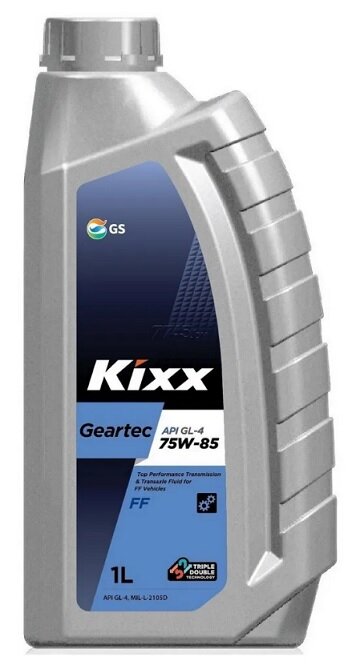 Масло трансмиссионное полусинтетика KIXX Gearеtec FF 75W85 GL4 1л