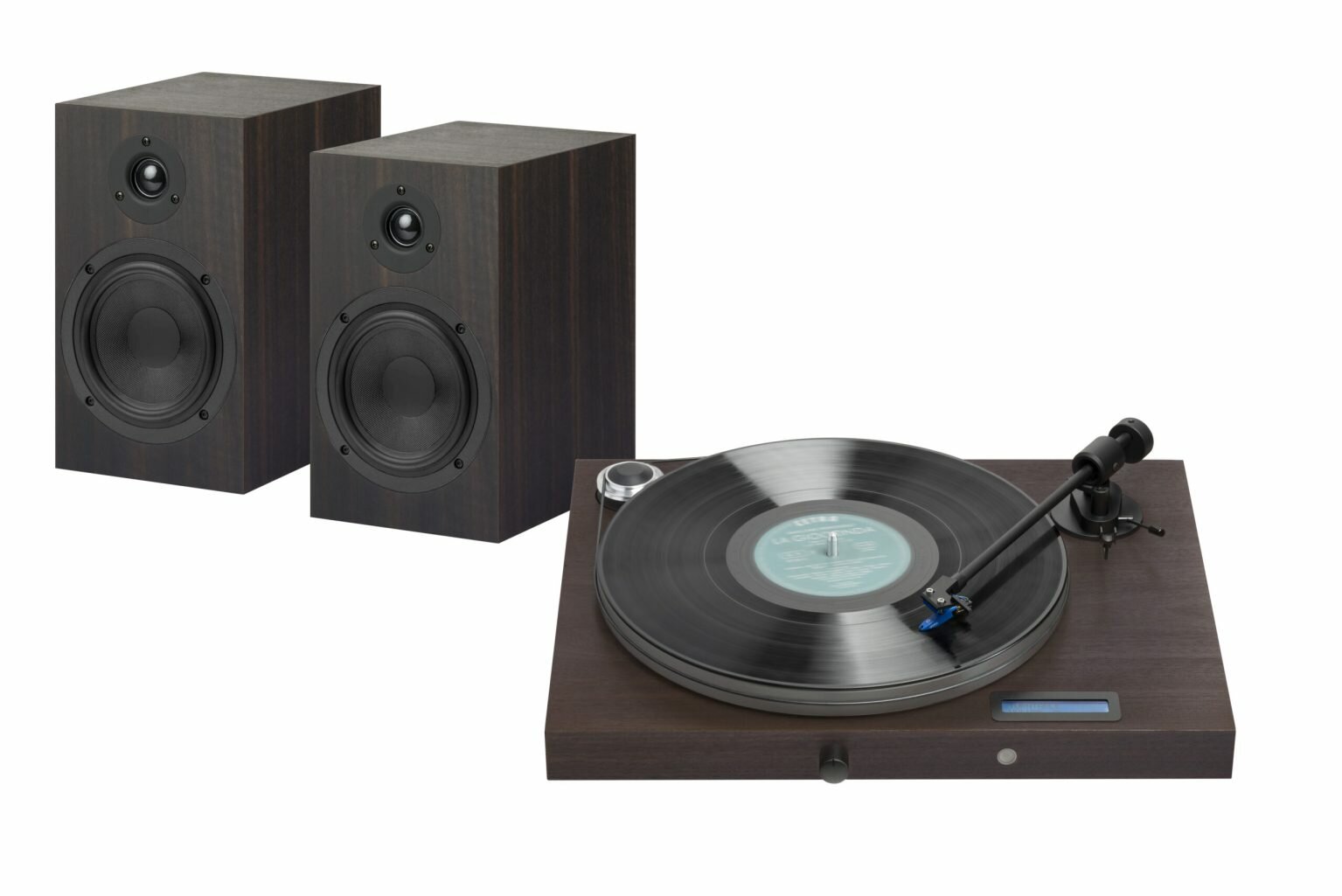 Проигрыватели винила Pro-Ject SET JUKEBOX S2 + SPEAKER BOX 5 S2 EUCALYPTUS