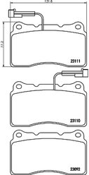 TEXTAR 2309201 (30645135 / 30748513 / 30748957) колодки тормозные дисковые с противошумной пластиной q+ | перед |