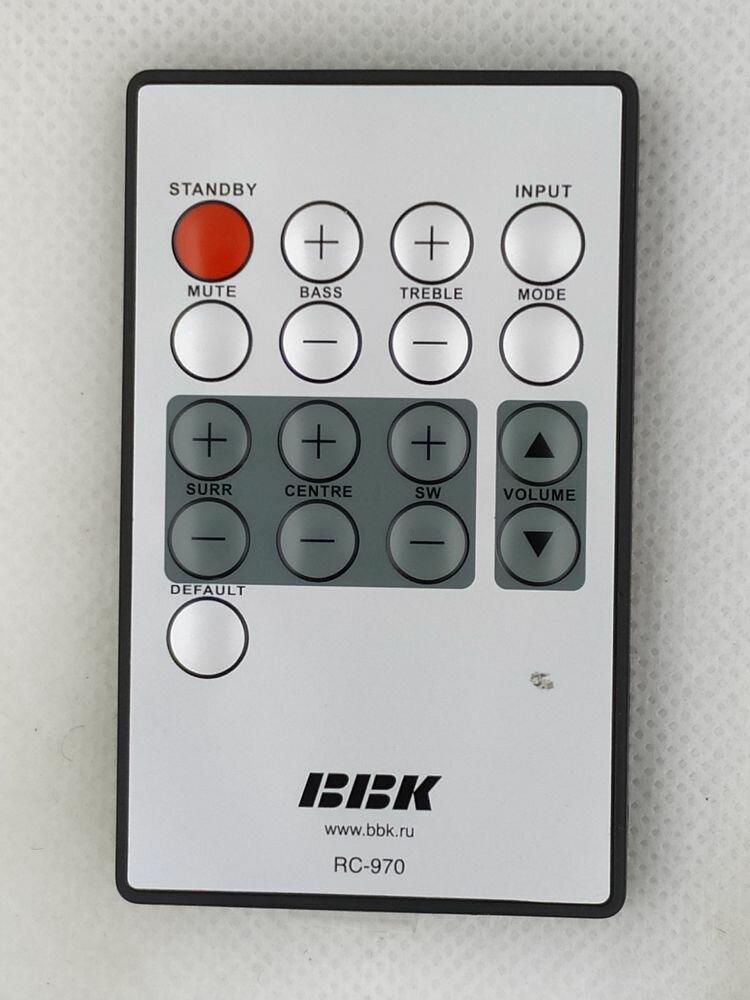 Оригинальный Пульт д-у BBK RC-970