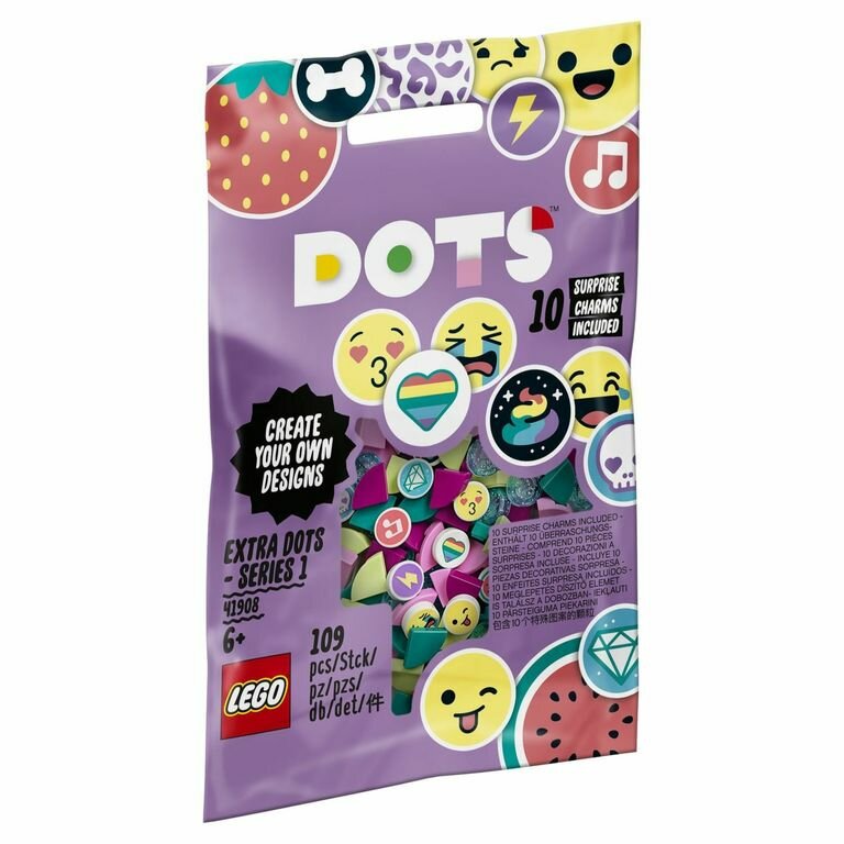 LEGO Dots Конструктор Дополнительные элементы 109 деталей, 41908
