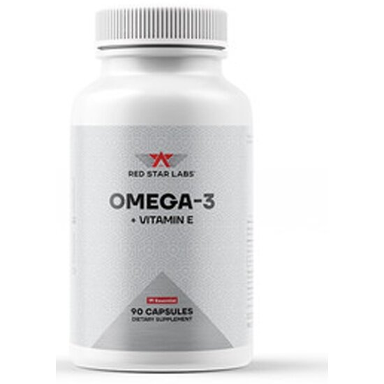 Омега RED STAR LABS (Omega)-3 + Vitamin E 90 капс (RSL)