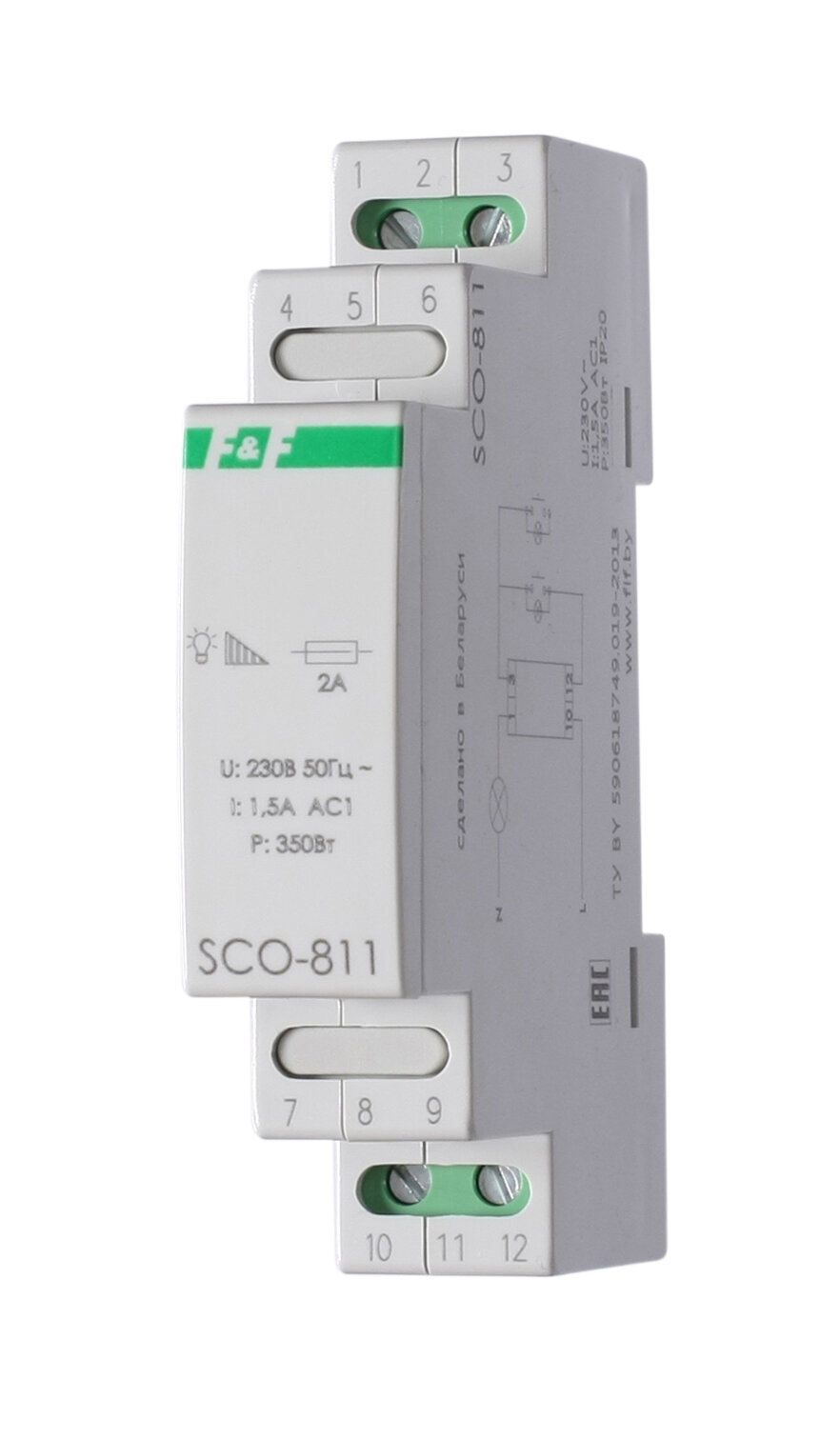 Регуляторы освещенности F&F, SCO-811, лампы накаливания