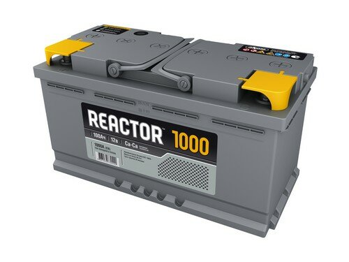 AKOM Аккумулятор 6СТ-100 "Аком" Reactor п. п.(пусковой ток 1000А/1080А)