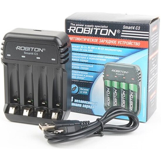 Зарядное устройство Robiton Smart4 C3