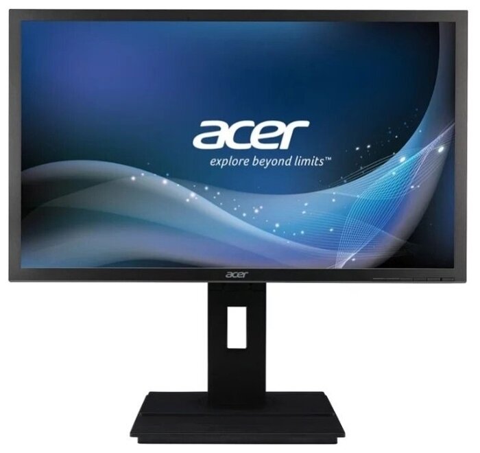 Acer Монитор 23.8 Acer B246HYLaymdpr 1920x1080, черно-серый (D-Sub, DVI, DP, MM)