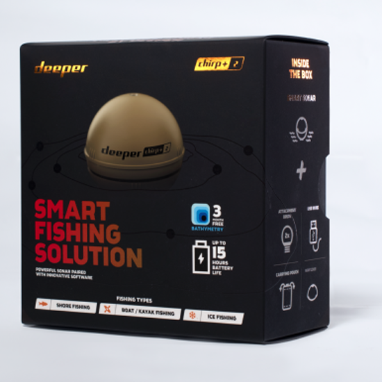 Эхолот беспроводной DEEPER Smart Sonar CHIRP+ 2.0 (с GPS)