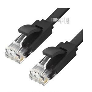 Greenconnect Premium UTP 30AWG cat.6 RJ45 T568b 0.5m Black GCR-L