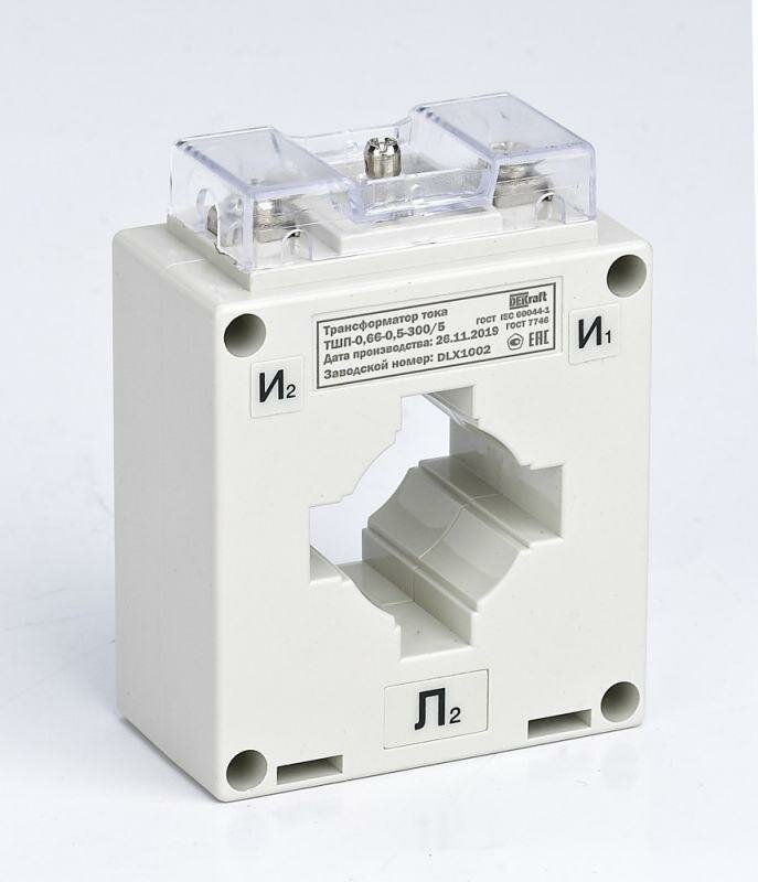 Трансформатор тока ТШП-0.66 0.5 400/5 5В.А D40мм SchE 50140DEK (5шт.в упак.)