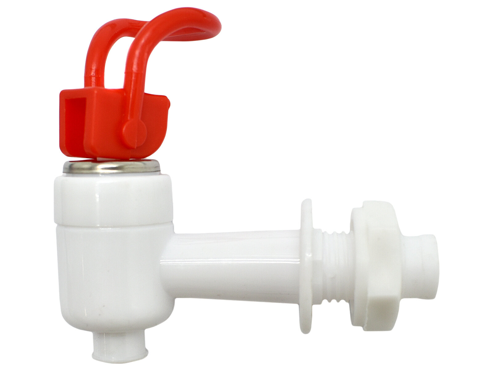 фото Кран для горячей воды кулера (красный), внешняя резьба 16мм, 021224