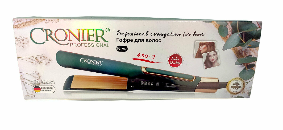 Щипцы - гофре для завивки волос Cronier CR-926A - фотография № 6