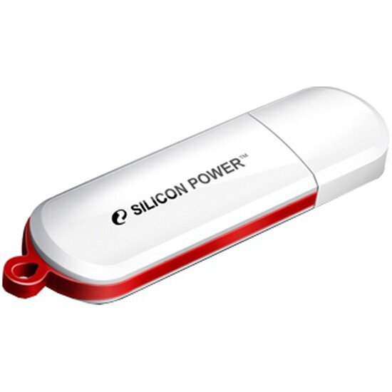 USB флешка SILICON POWER LuxMini 320 32Gb white USB 2.0