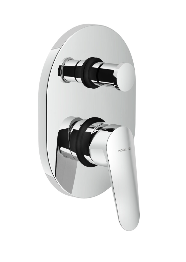 Смеситель Nobili Blues BS101100CR для ванны с душем внешняя часть