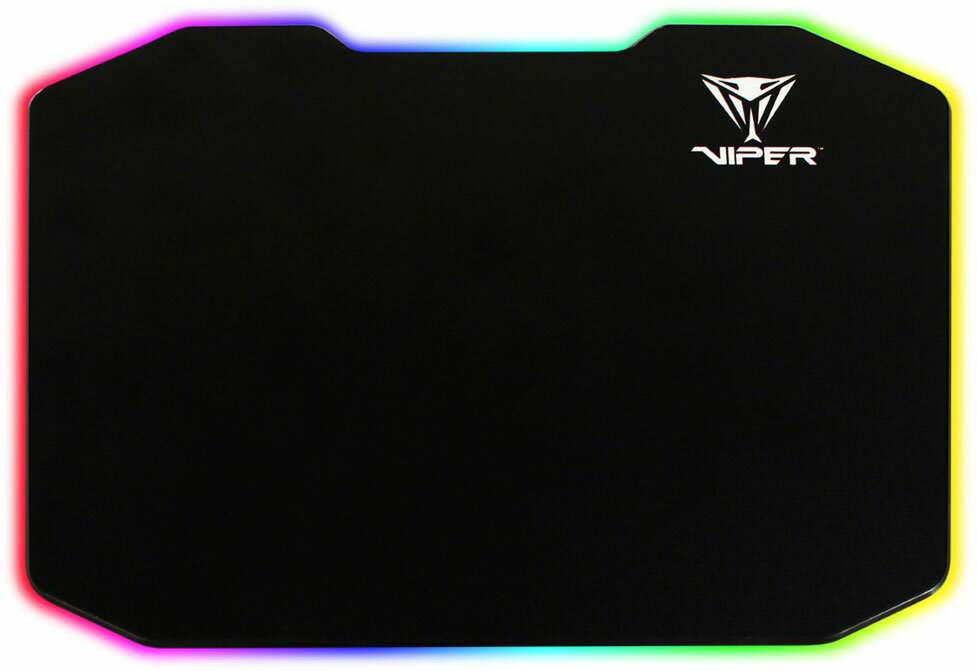 Игровой коврик для мыши Patriot Memory Viper LED mouse pad (354 x 243 x 6 мм RGB подсветка USB полимер резина)