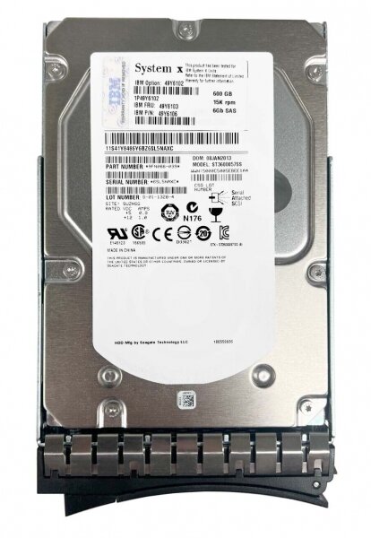   IBM 49Y6106 600Gb SAS 3,5" HDD