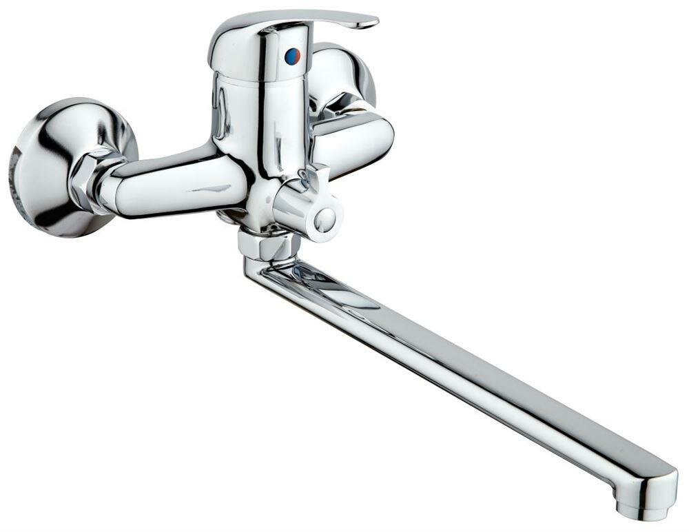 фото Смеситель антей 227021-ANT Альфа Смеситель д/ванны шар. , с перекл. душа