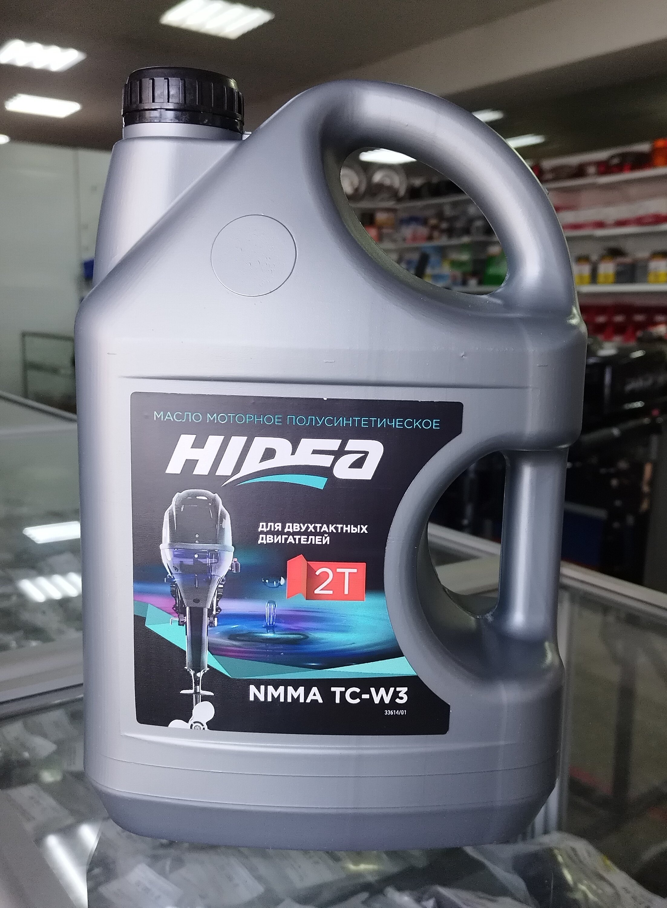 Полусинтетическое моторное масло Hidea 4 литра