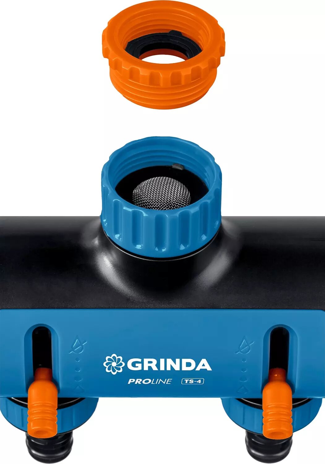 GRINDA PROLine TS-4, 3/4"-1", распределитель четырехканальный, поливочный, с внутренней резьбой(8-426313_z02) - фотография № 3