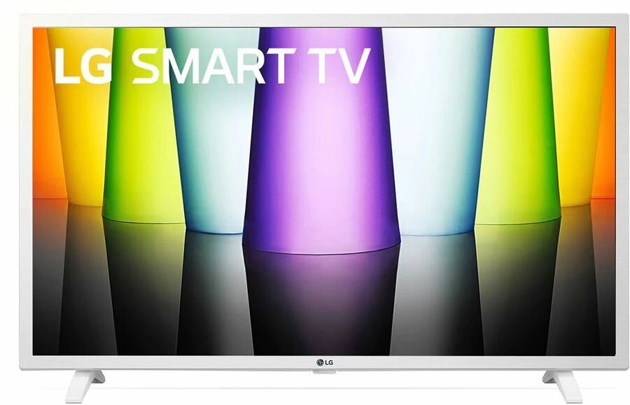 32" Телевизор LG 32LQ63806LC 2022 VA RU, белый