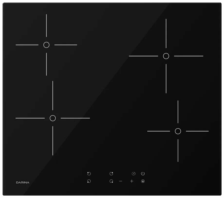 Электрическая варочная панель DARINA PL E323 B