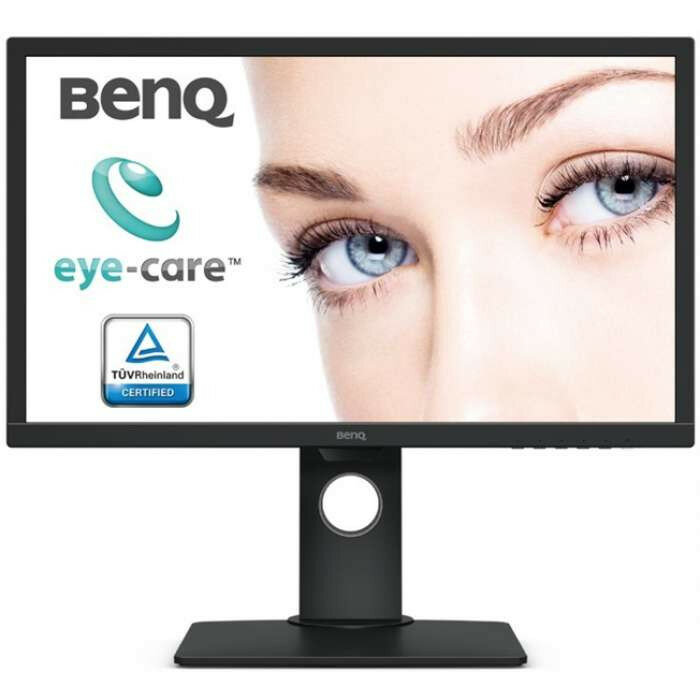 Монитор BENQ 24" BL2483TM TN LED 1920x1080 1ms 16:9 250 cd/m2 1000:1 12M:1 170/160 D-sub DVI DP Speaker 1W*2 HAS Pivot Swivel Tilt Flicker-free Black ( 9H.LJALA.TPE,дисплей ЖК, LCD, Full HD , VGA )