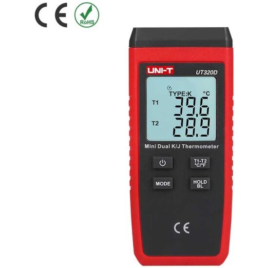 Миниатюрный термометр контактного типа Uni-t UT320D