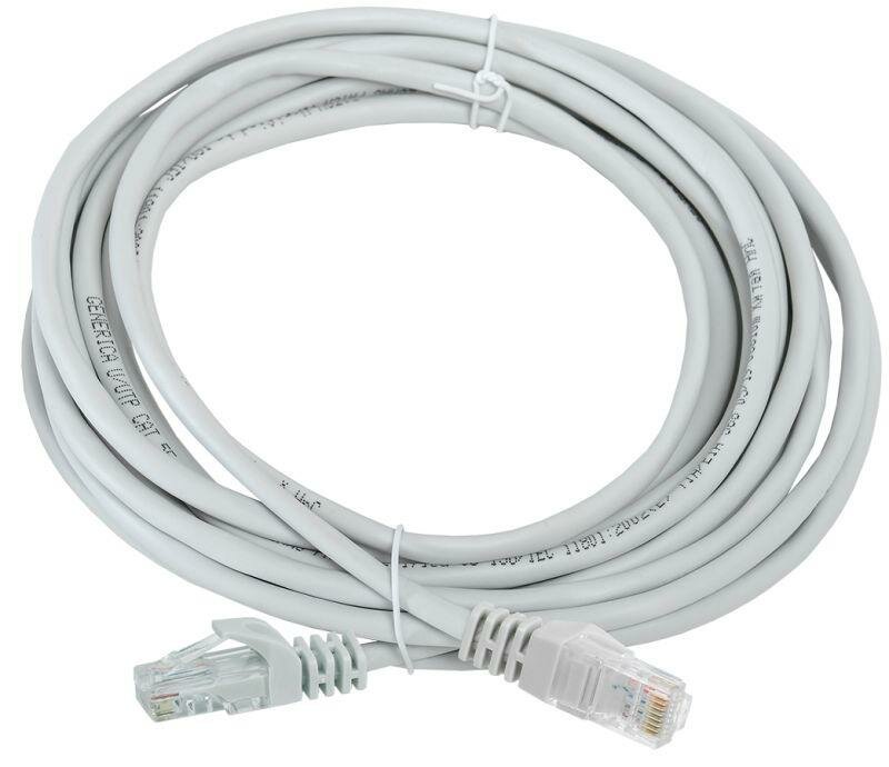 Патч-корд кат.5е UTP 5м сер. GENERICA ITK PC01-C5EU-5M-G (2шт.в упак.)
