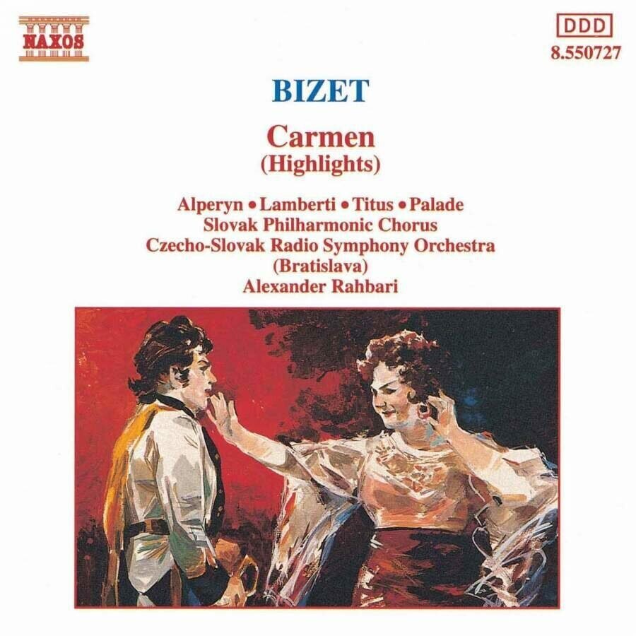 Bizet - Carmen (Highlights)- Naxos CD Deu (Компакт-диск 1шт)