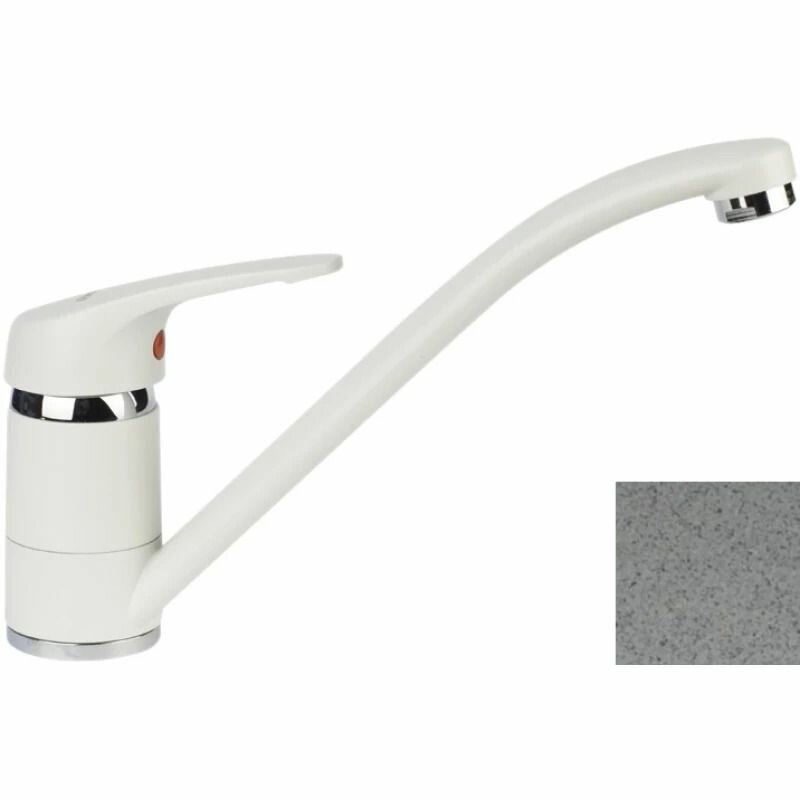 фото Смеситель для кухни однорычажный LONGRAN G08900-47 ARENA (Светло-серый)