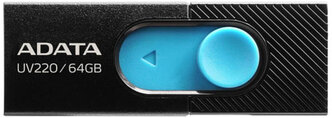 USB Flash Drive 64Gb - A-Data UV220 USB 2.0 AUV220-64G-RBKBL