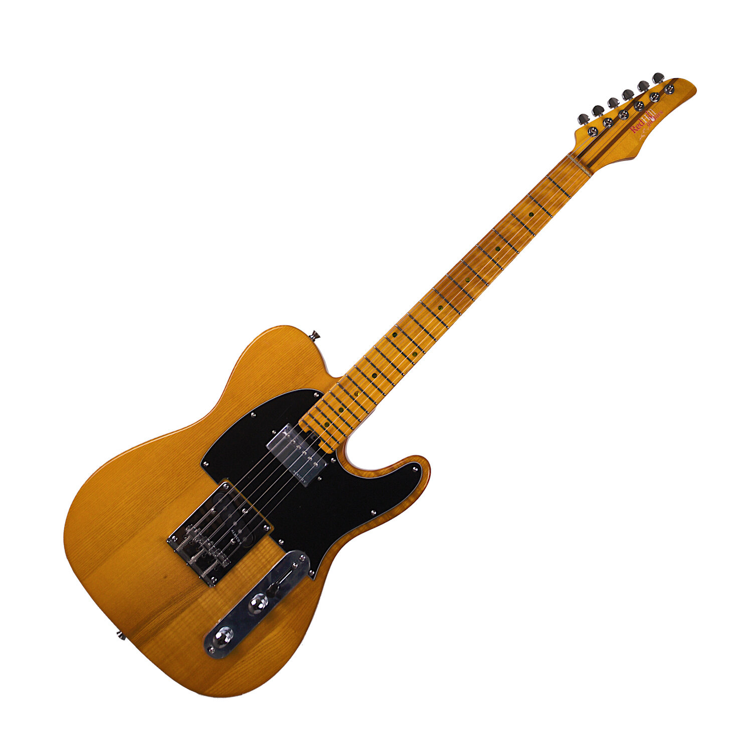 REDHILL TLX400 NA - электрогитара Telecaster H-S ясень/клен+махагон цвет натуральный