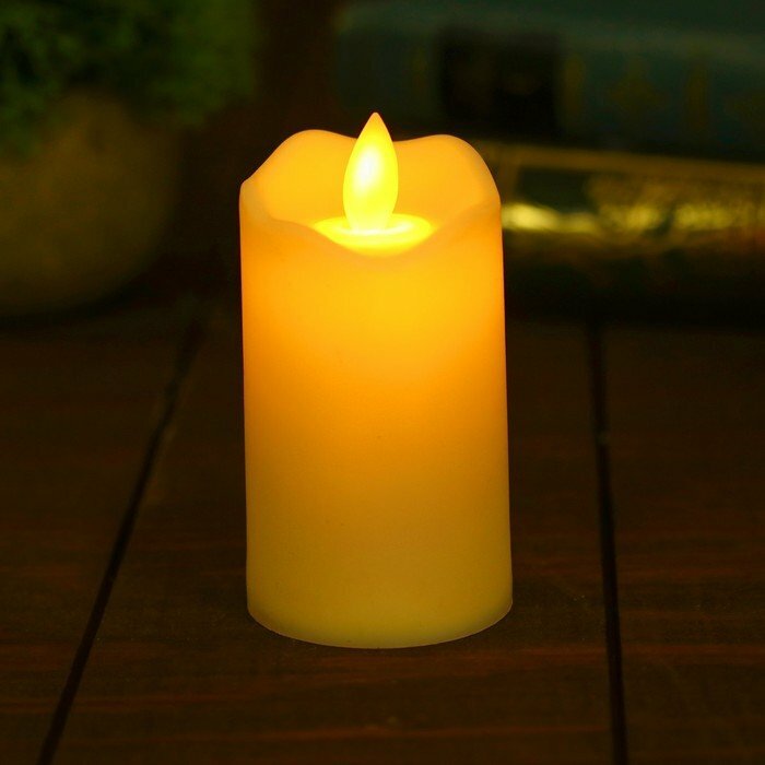 Свеча светодиодная «Пламя», горит жёлтым (комплект из 12 шт) - фотография № 3