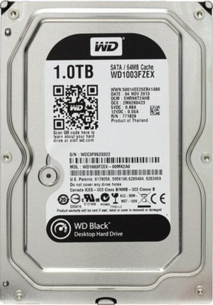 Жесткий диск Western Digital WD Black 1 TB WD1003FZEX .