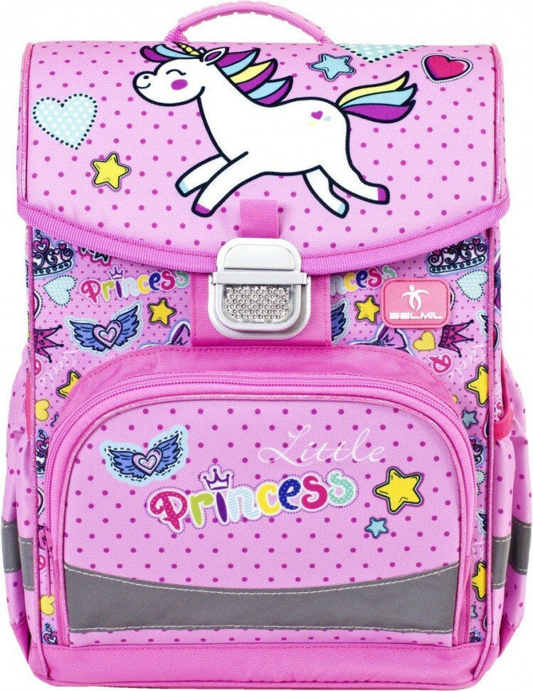 Ранец Belmil Click 405-45/9 Girl Unicorn Sp