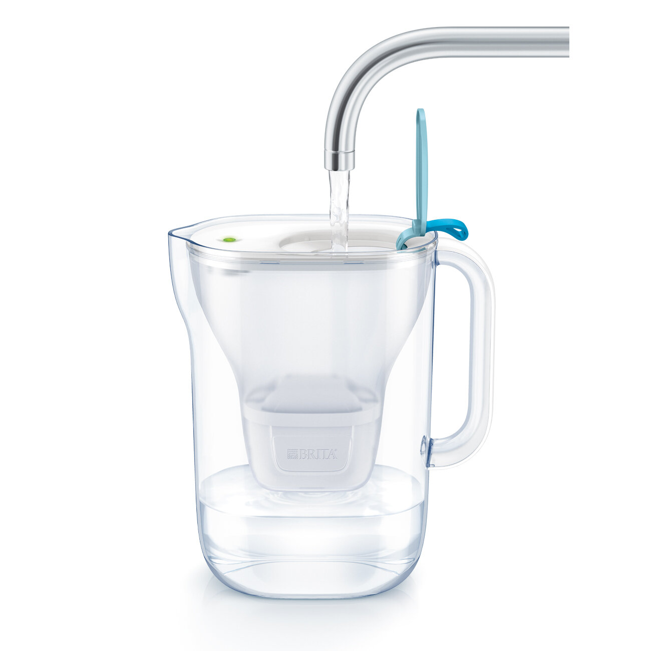 Фильтр для очистки воды BRITA Style 2,4л синий + MAXTRA+Универсальный - фотография № 4