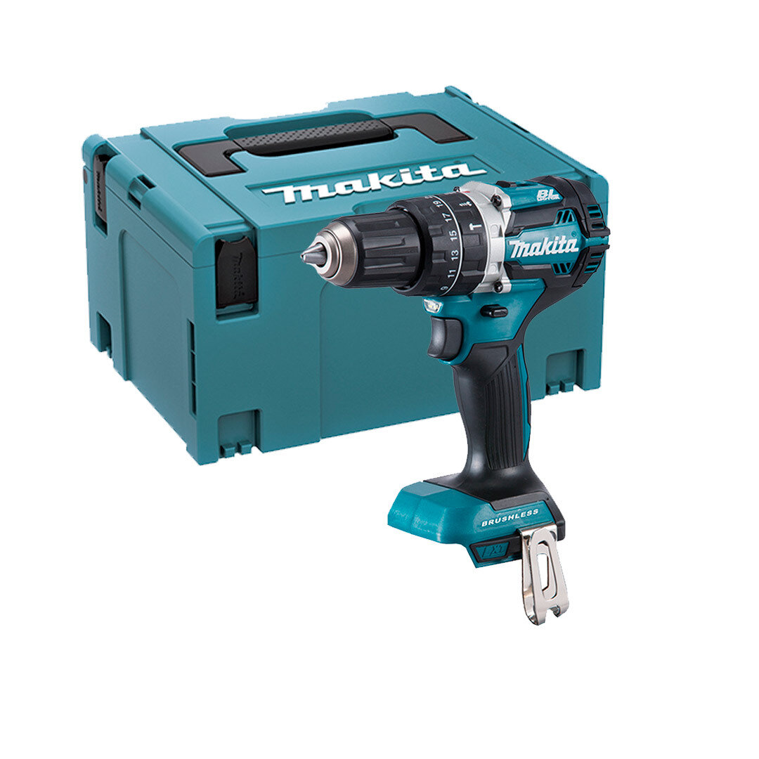 Makita DHP484ZJ Дрель-шуруповерт аккумуляторная бесщеточная ударная