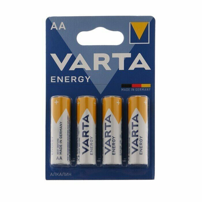 Батарейка VARTA LONGLIFE AA 4шт в упаковке